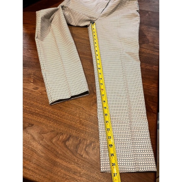 Slim Ankle WHBM White House Black Market‎ Pants 4 Pattern Dress Pockets Workwear - Picture 5 of 13